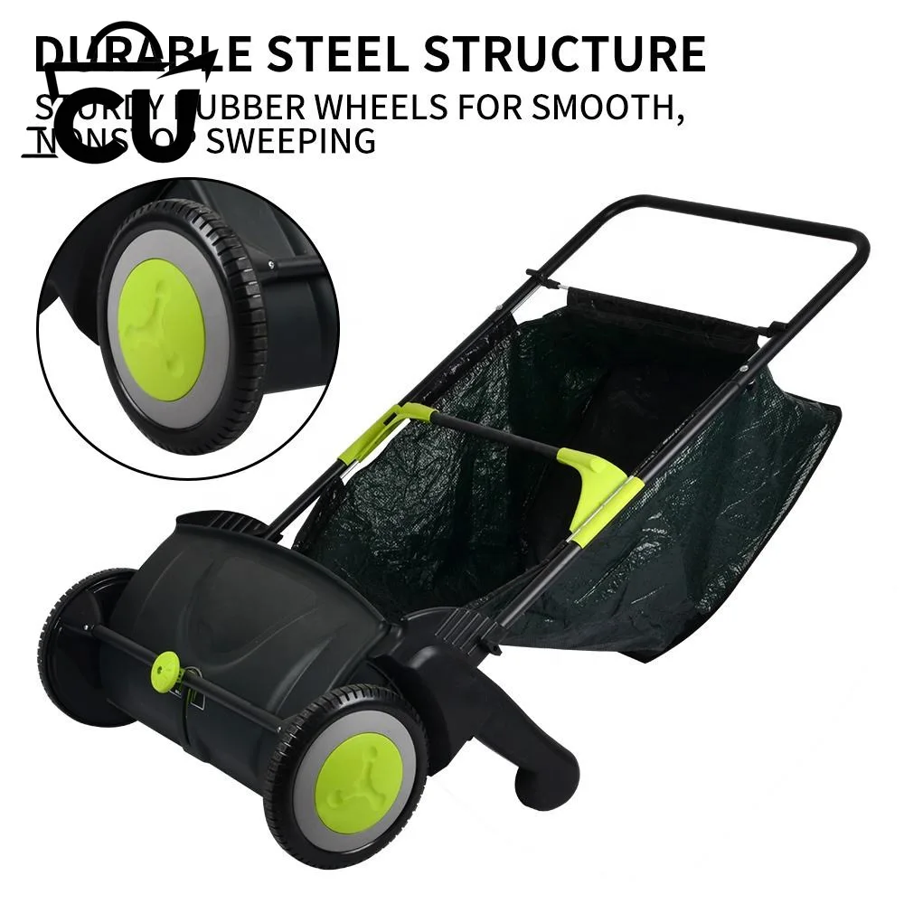 Manual leaf collector Multifunctional leaf lawn collector Hand push sweeper Cleaning tool Cleaning