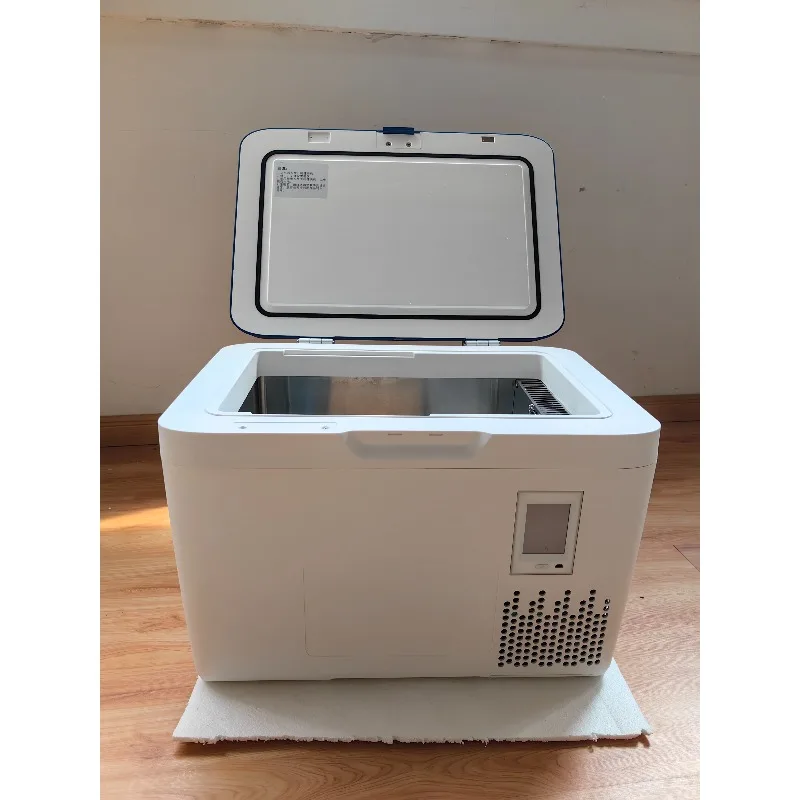 Factory Direct 18L Car Portable Refrigerator - Dual-Temp Zone (2~8℃ / 0~-20℃), Precise Temperature Control & Digital Display