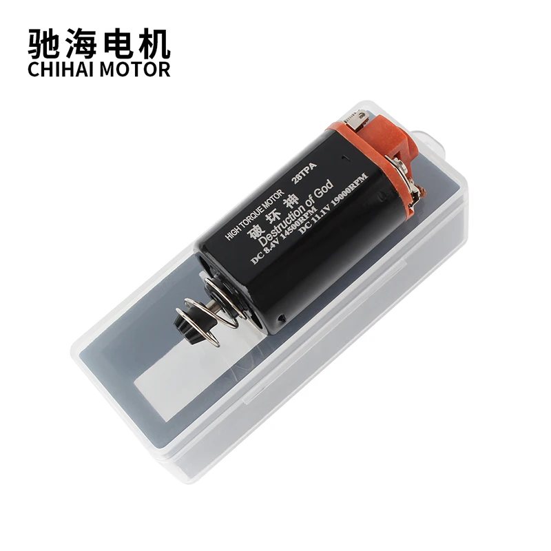 chihai motor CHF-480WA-28TPA 19K Nd-Fe-B Ver.3 Gearbox M90-M120 High Torque Motor short Axle AEG Airsoft Hunting Accessories