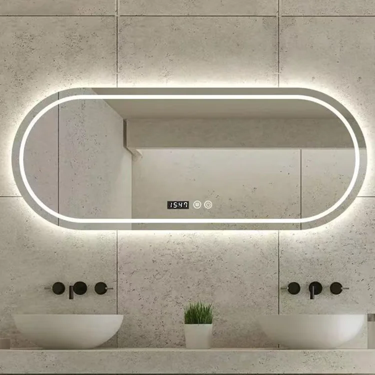 

Зеркало для ванной комнаты с LED-подсветкой, современное, умное, от производителя, с прямой поставкой с завода