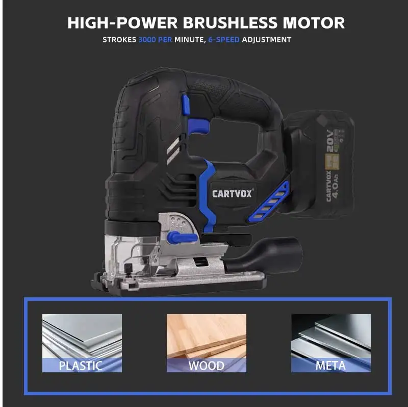 Lithium Battery Curve Saw Electric CT60-2D Multi-functional Woodworking Handheld Variable-speed High-power