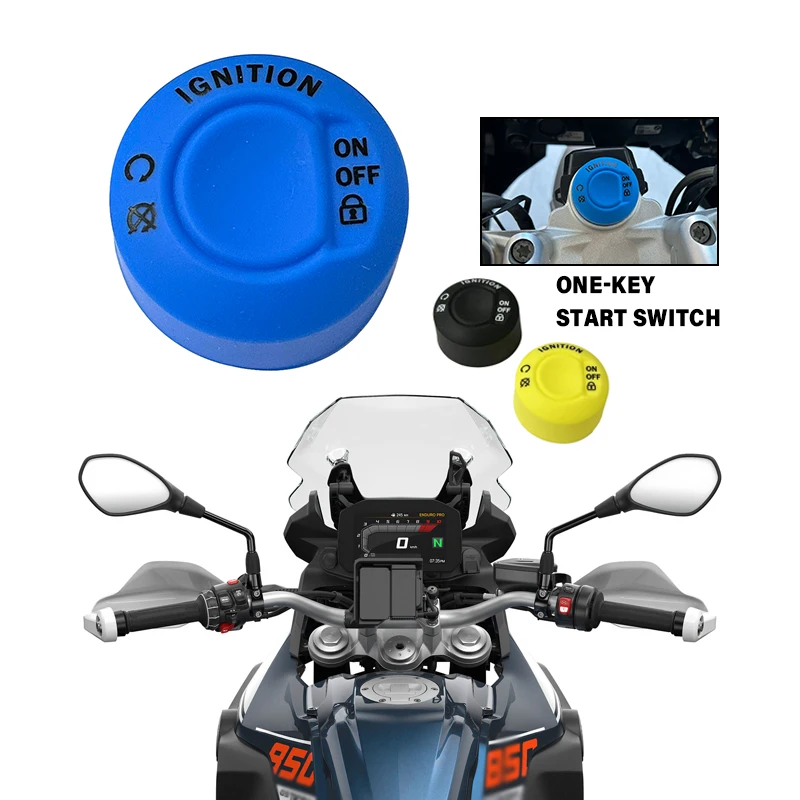 F750GS F850GS One-key Start Switch Protective Cover For BMW F750 GS F 850GS ADV R1200R R1200RS R1200RT Motorcycle