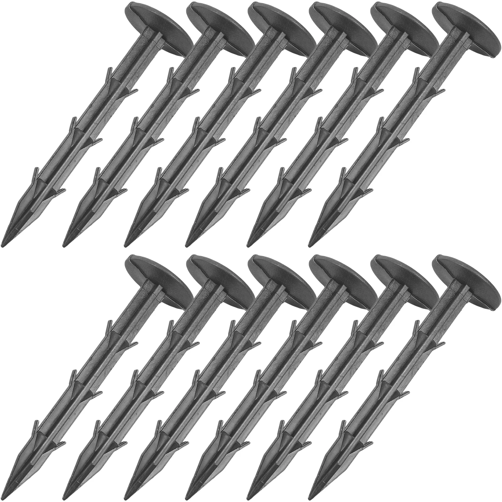 

30pcs 11Cm Pp Garden Stakes Heavy Duty Durable Plastic Tent Pegs For Camping Canopy Beach Blanket Ground Anchors Garden Pegs