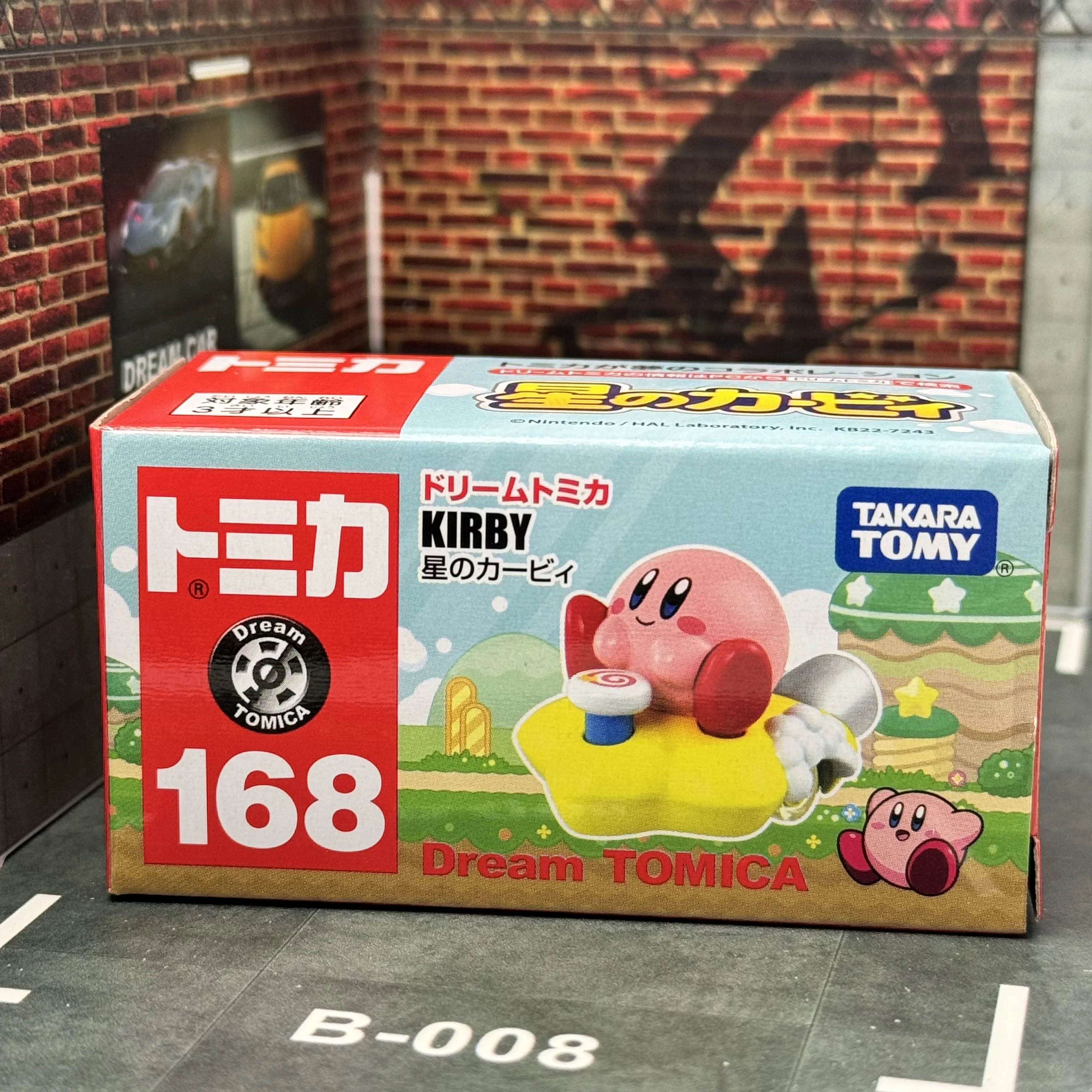 TAKARA TOMY Dream Tomica No.168 Kirby 4 Cm Actie Auto Legering Speelgoed Motorvoertuig Diecast Metaal Model Kinderen Kerstcadeau speelgoed voor Jongens