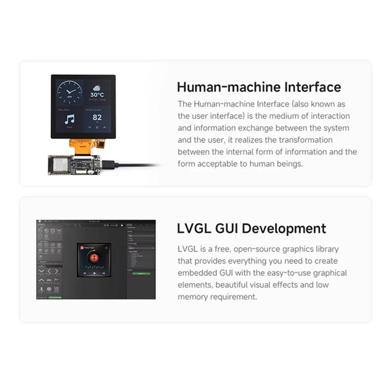 AA08-ESP32 S3 N8R8 e ST7789 Kit LCD da 2,8 pollici Display touchscreen capacitivo 240X320