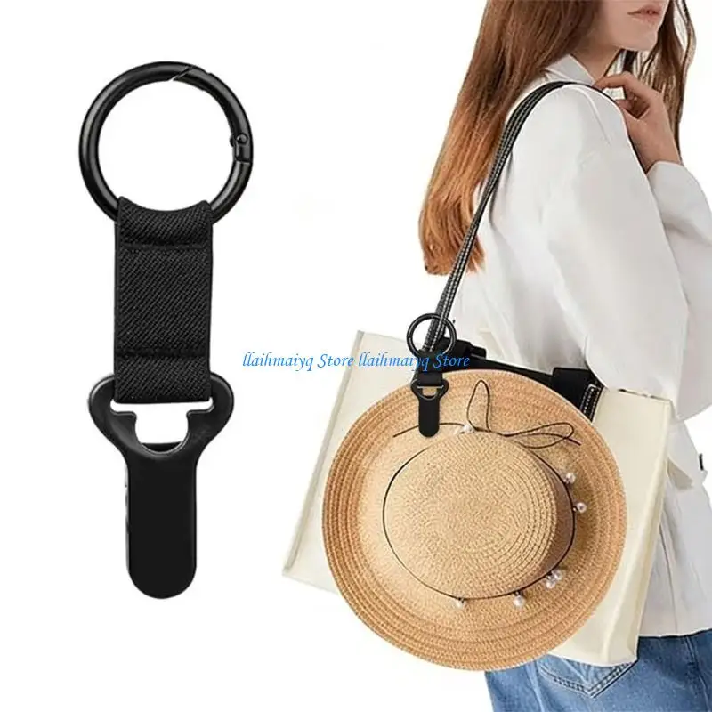 573B Practical Metal Cap Holder For Hiking Camping And Cycling Easy To Carry Compact Design Securely Hold to Keep Hat Shaped