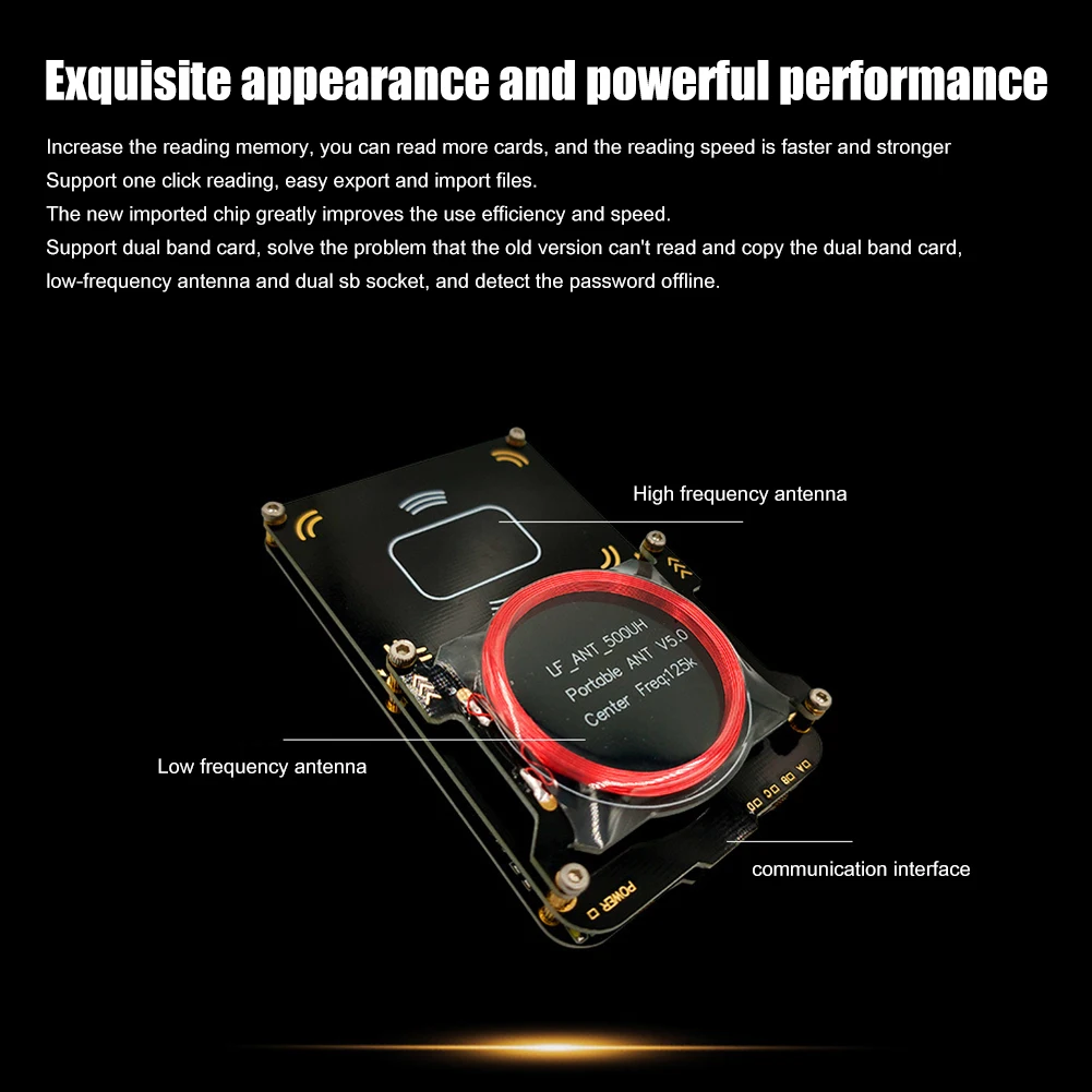 

Proxmark3 Develop Suit Kits NFC PM3 RFID Reader Writer for RFID NFC Card Copier Clone Crack Kits Support Sniffing