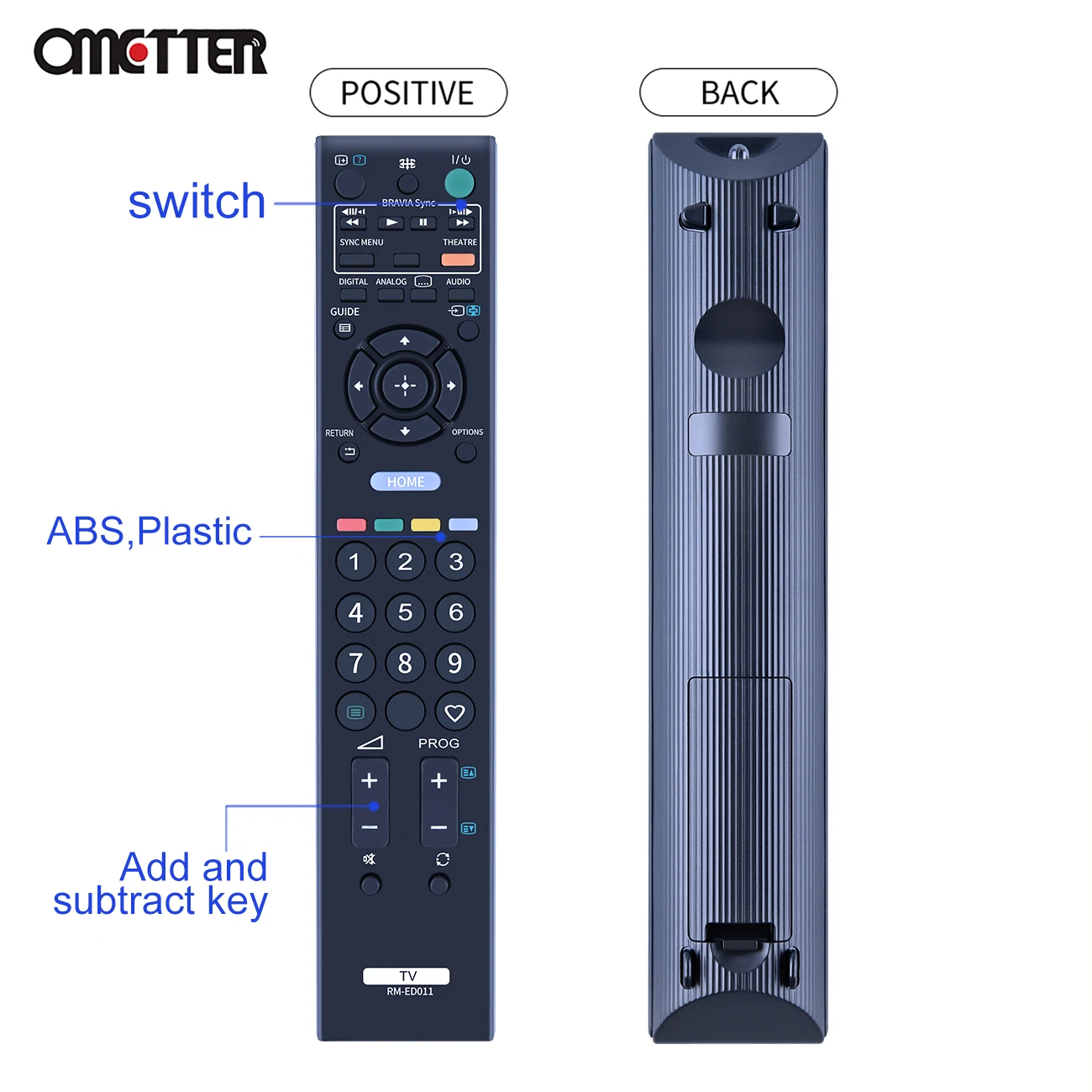 Telecomando RM-ED011 adatto per Sony Bravia TV Smart LCD LED HD RM-ED009 ED012 ED011 ED013 ED014 Controller Remoto