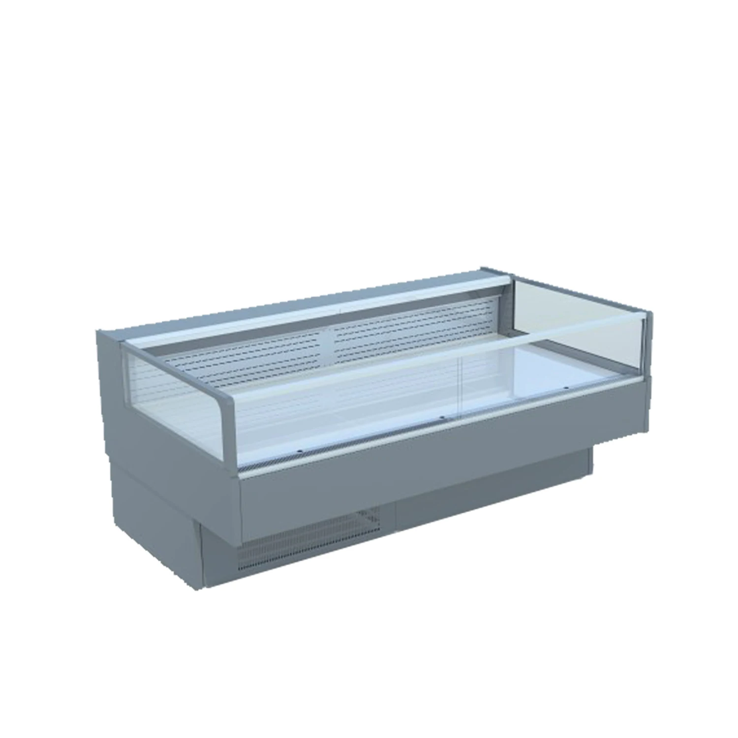 

EITEC DSB 37 Straight Glass Commercial Refrigerator Open Top Food Display Counters