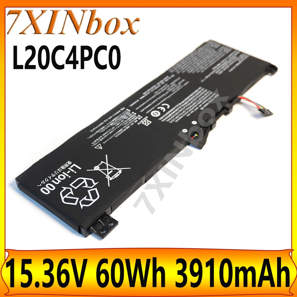 

7XINbox L20C4PC0 L20M4PC0 L20D4PC0 15.36V 60Wh 3910mAh Laptop Battery For Lenovo IdeaPad Gaming 3-15ACH6 15ACH6H 15ACH6A 15ITH6H