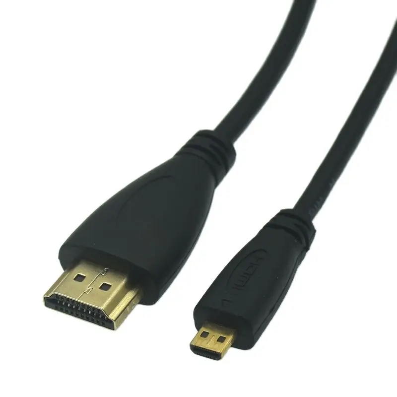 10M 0.3M 1M Mini Micro HD To HDMI-compatible Cable High Speed Adapter Gold Plated Plug For Camera Monitor Projector Notebook TV