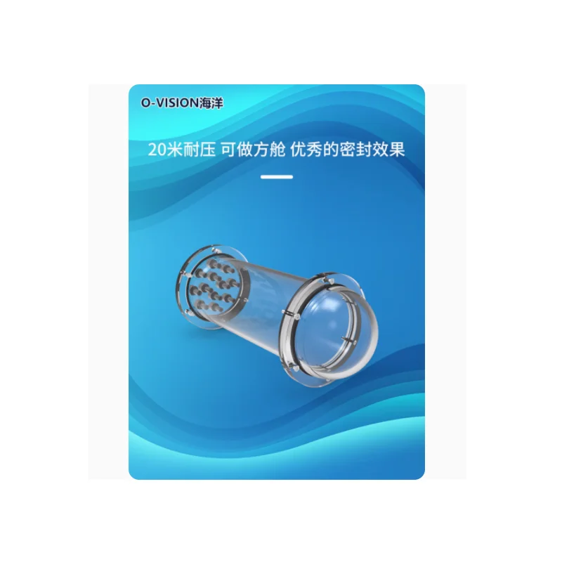 Customized ROV Sealed Cabin for Student Competition Acrylic Waterproof Cabin Underwater Robot Cabin Shallow Water Use