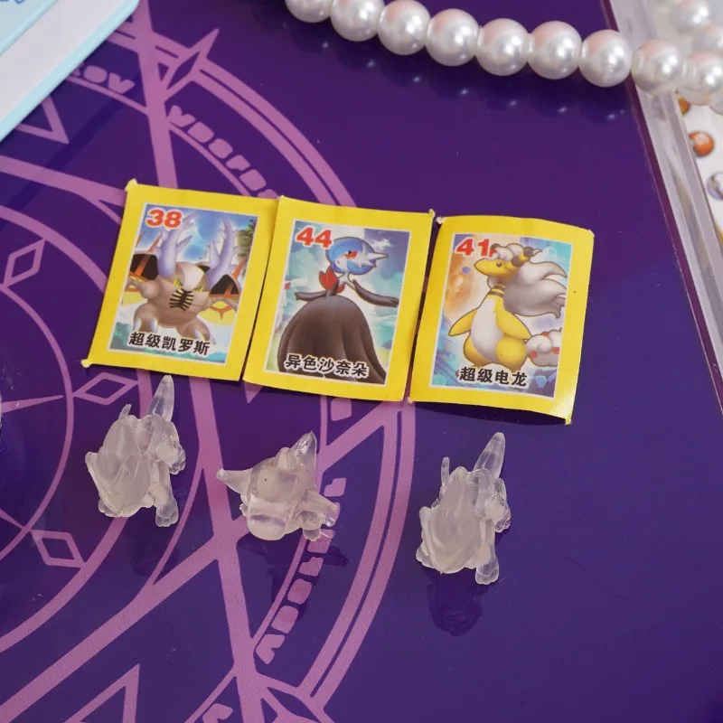 30 個ポケモンミニアクションフィギュアアニメ透明モデル像漫画少年グッズ玩具モデルデスクトップ装飾品ギフト