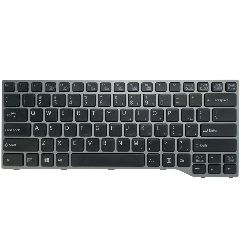 

New US Keyboard For Fujitsu Lifebook E733 E734 E743 E744 English Layout