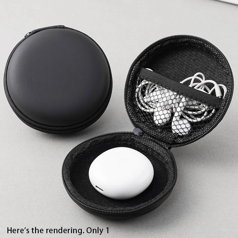 1 Piece Headphone Storage Box EVA Headphone Storage Bag Box Headphone Storage Bag