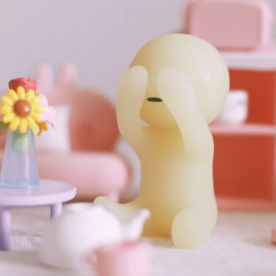 Überraschungsgeschenk Blindbox Actionfiguren Schlafzimmer-Serie Mehrere Puppen Grün Nachtleuchtend Mysteriöse Dekoration Modellspielzeug – Detail 6