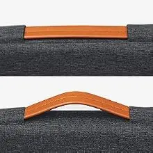 Inateck 360 ° all-round protection laptop bag case Compatible with 13 inch MacBook Air M4 2025, M3/M2/M1 2024-2012, 14 MacBook Pro M4/M3/M2/M1 Pro/Max 2024-2021, surface Laptop 2017/4/3/2, LB02011-13_black Gray