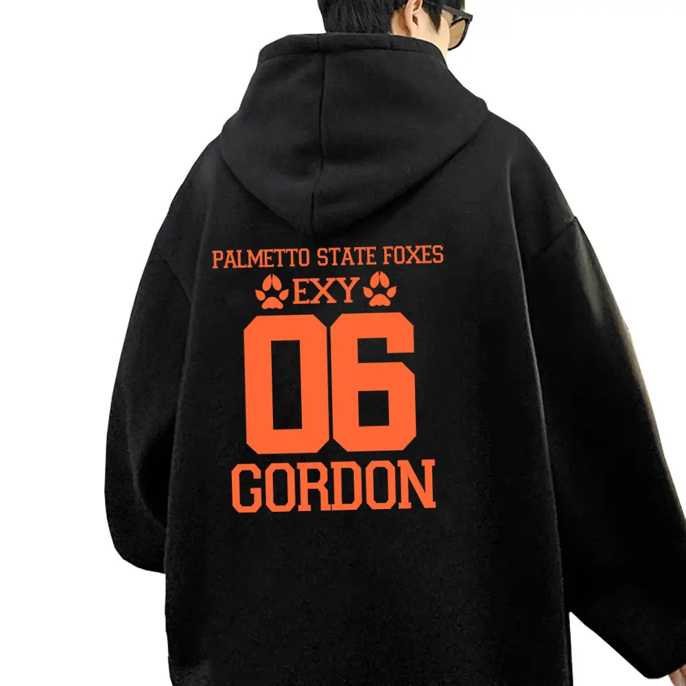 

All for The Game The Foxhole Court Palmetto State Foxes Zipper Hoodie Men's Casual Oversized Zip Up Hoodies Male Vintage Jacket