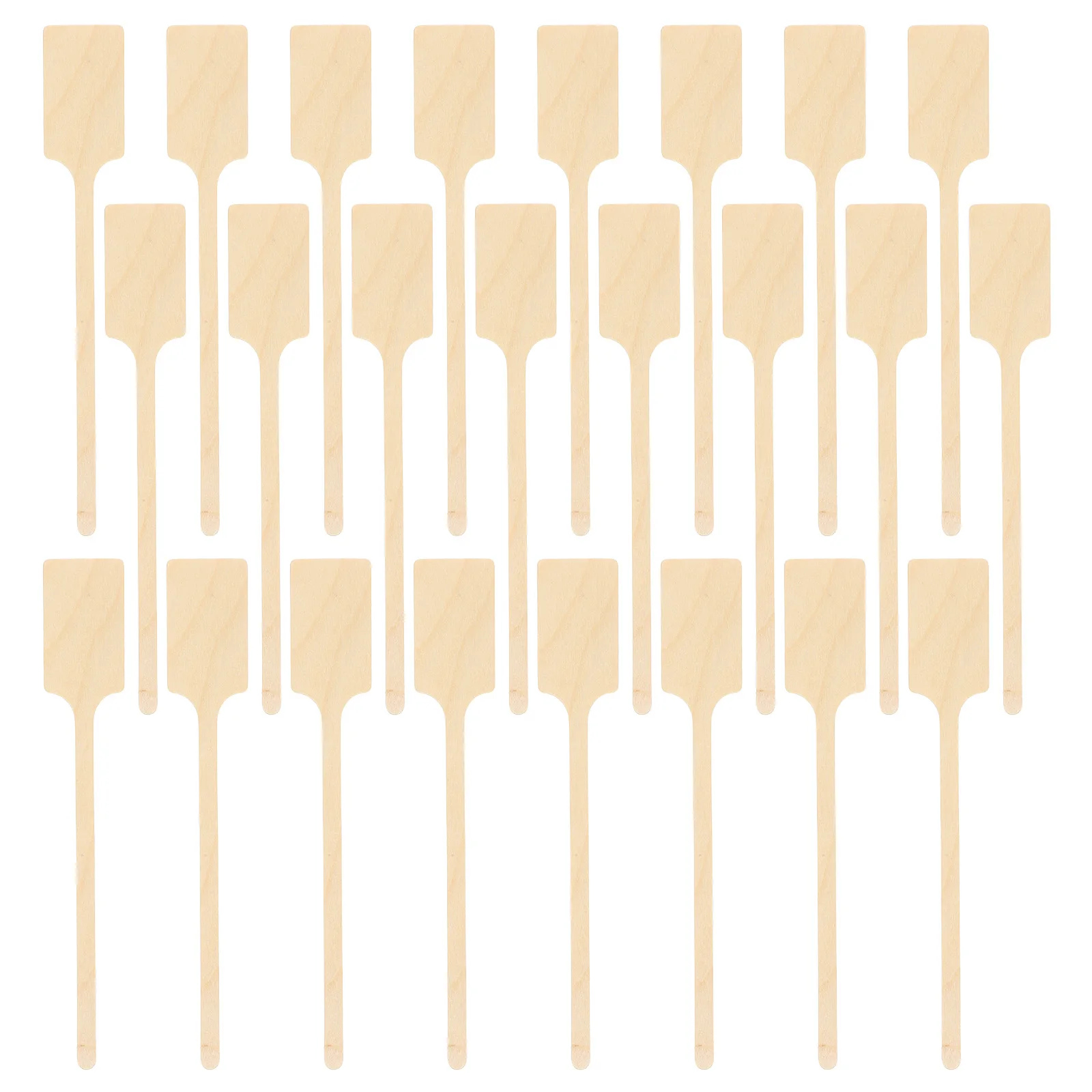 

100 Pcs Wooden Coffee Stirring Sticks Bamboo Stirrer Rods Disposable Drink Straws Cocktail Juice Martini Swizzle Beverage Milk