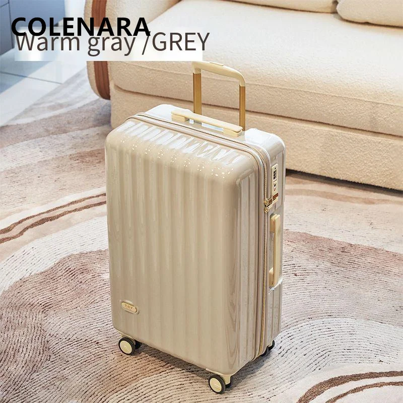 Imagem -03 - Colenara-trolley Ultraleve Mala de Cabine Bagagem de Rolamento Roda Silenciosa Asb e pc 20 22 24 26 28 30