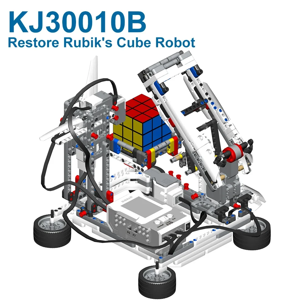 KAZI EV6 Building block programming robot compatible with EV3 graphical programming scratch3.0 Upgraded version EV5 45544 45560