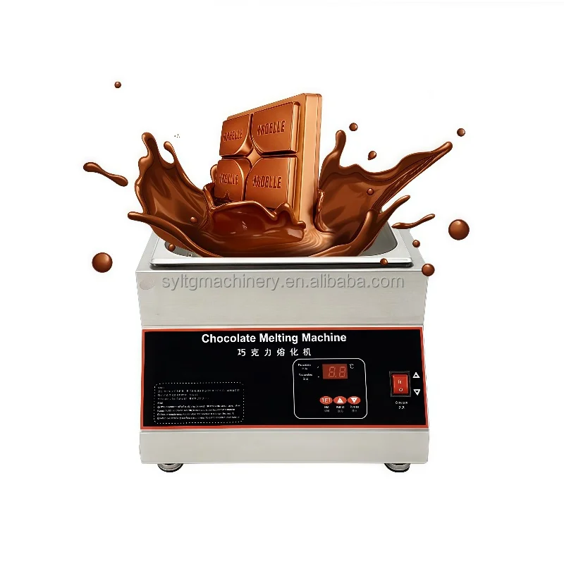 

Small 1/2/4 Tank Commercial Countertop Electric Used In Restaurant And Catering Chocolate Warmer Chocolate Melting Machine