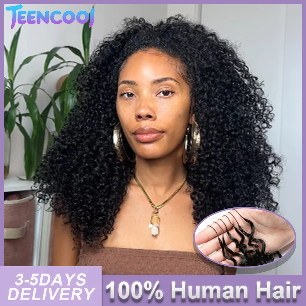 

Бразильские кудрявые волосы 12A, мелкие спирали, бирманские кудри, для наращивания крючком, без узлов, предварительно разделенные, для наращивания волос методом крючка, тип «перья»