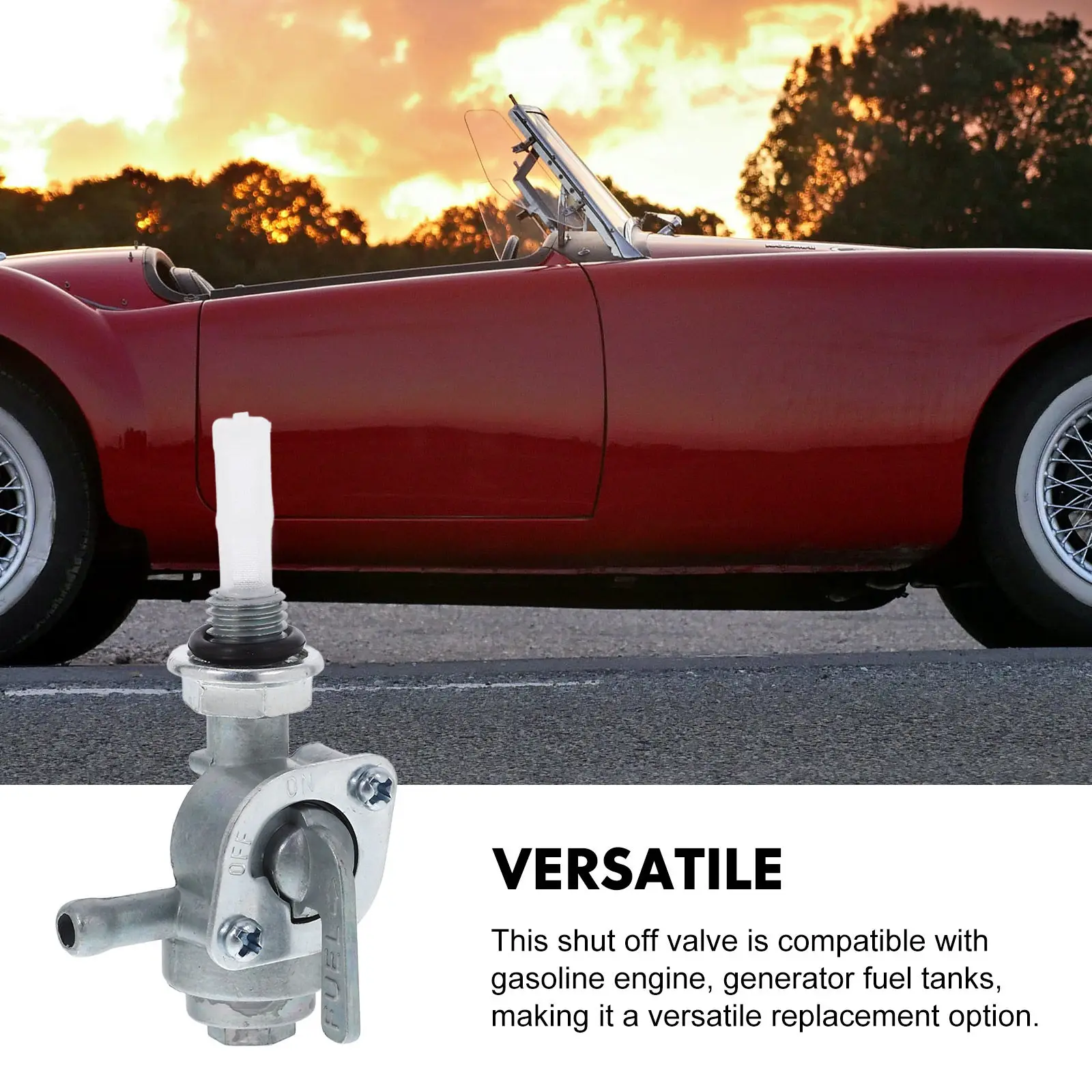 Shut Off Valve Replacement High Temperature Resistant For Small Engine Mechanic Generator Zinc Alloy