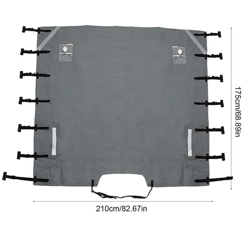 Cubierta de remolque para caravana, Protector frontal Universal, impermeable