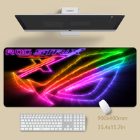 Mouse Pad ASUS Gaming Mouse Mat 400x900 Large Computer Mousepad Gamer Rubber Mat Company Desk Pad Design Mousepads