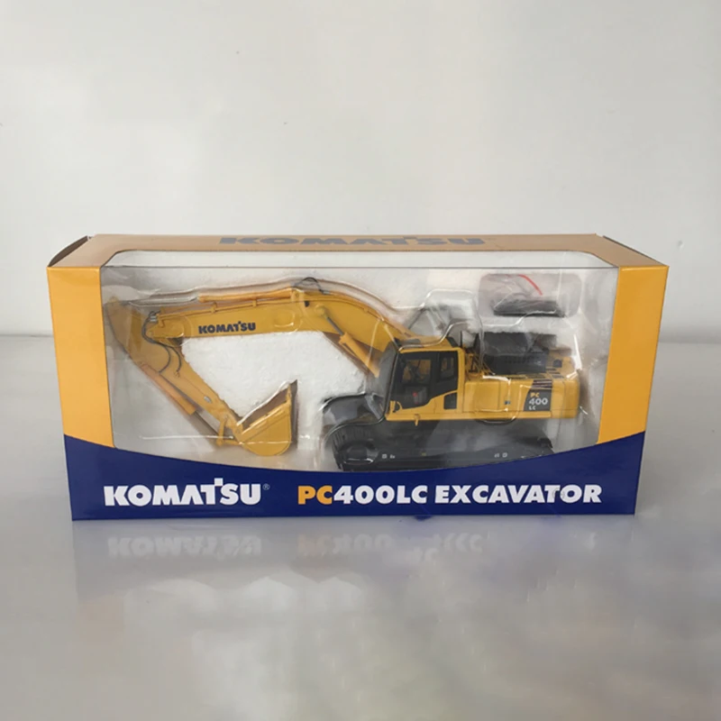 Diecast 1:50 Scale KOMATSU PC400LC-8 PC450-8 Excavator Alloy Engineering Model Collection Souvenir Display Ornaments Gift Toy