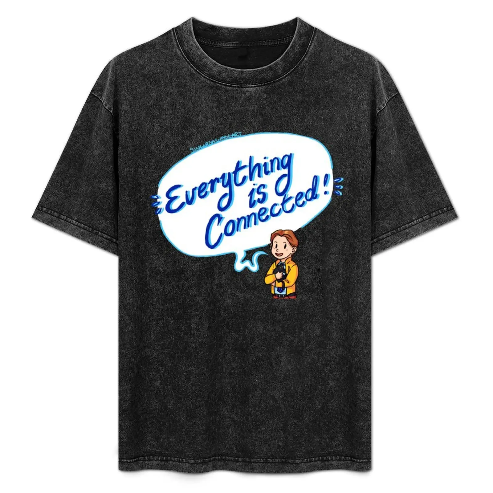 

Everything is Connected! T-Shirt Casual Everyday Short Sleeve T-Shirt
