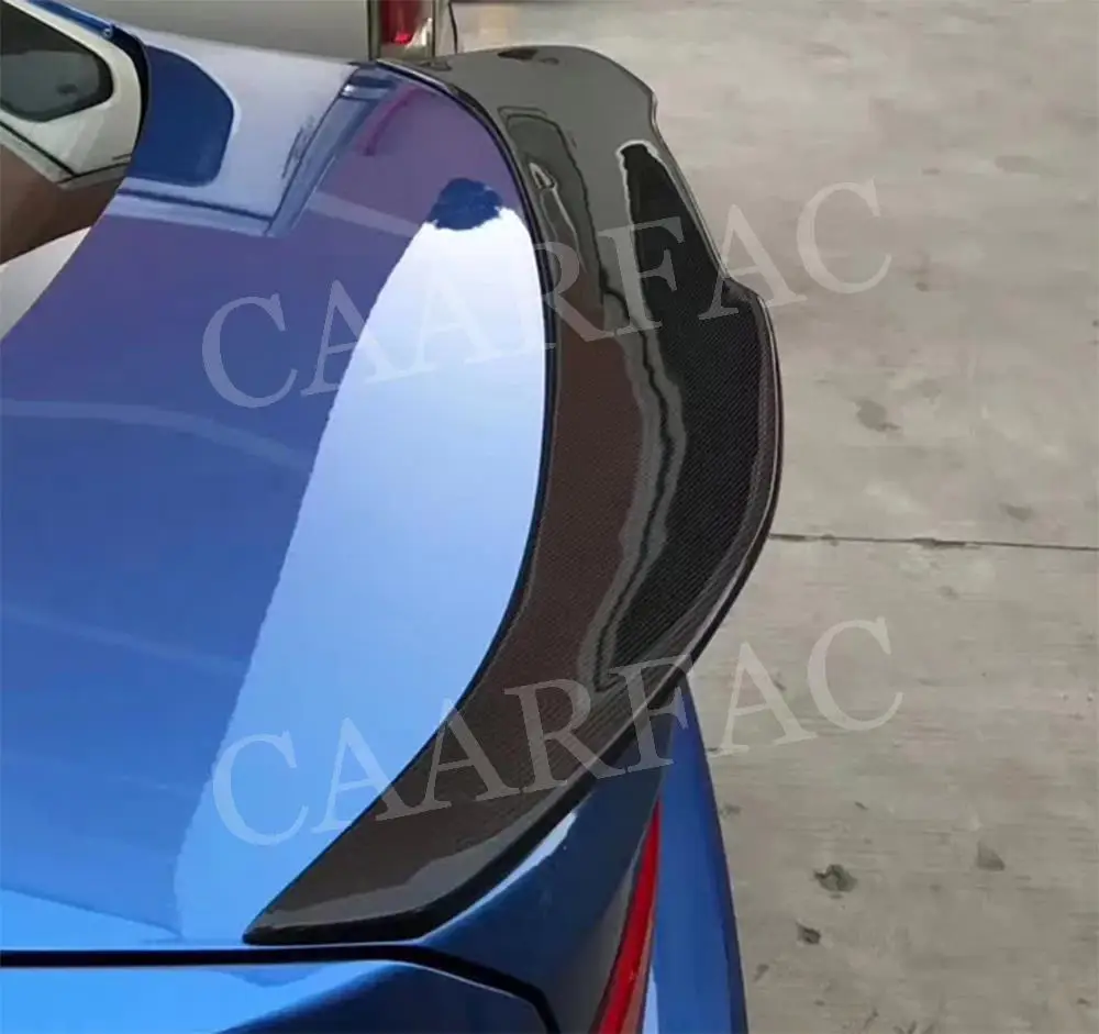 

Car Rear Trunk Spoiler Wing Boot Lip for BMW 3 Series F30 F80 M3 2012-2018 Carbon fiber Rear Deck SpoilerCar Styling Accessories