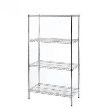 

Wholesale High Quality Approved Wire Grid Grocery Stainless Steel Display Rack