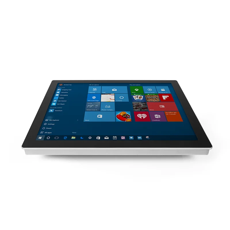 17/19Inch Industriële Controle Computer Capacitieve touchscreen 1280*1024 Monitor Embedded Computer Alles in een PC panel