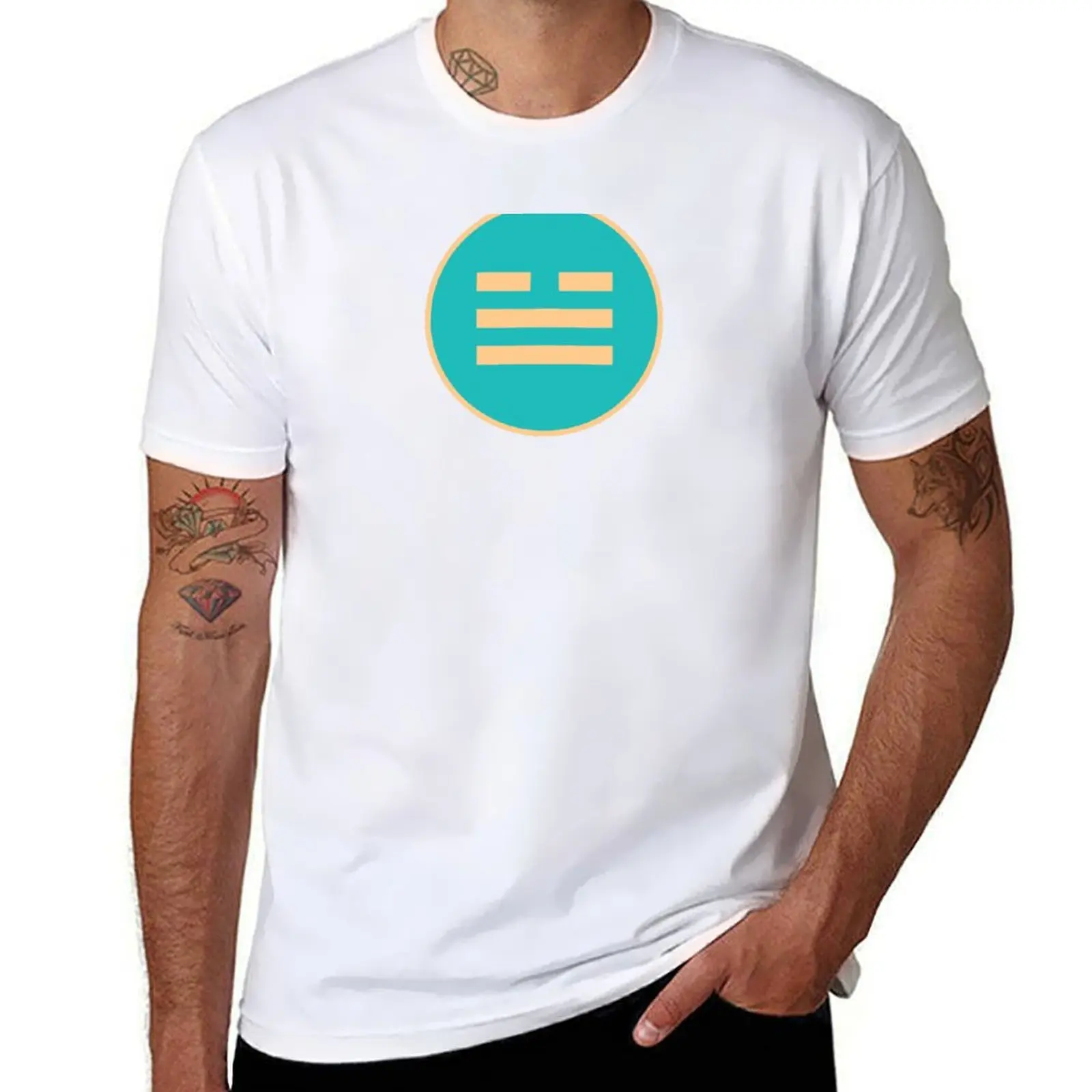 

I Ching Lake Trigram ( Dui ) T-Shirt man t shirt designer t shirts for man cotton soft man t shirts for men casual T-Shirt