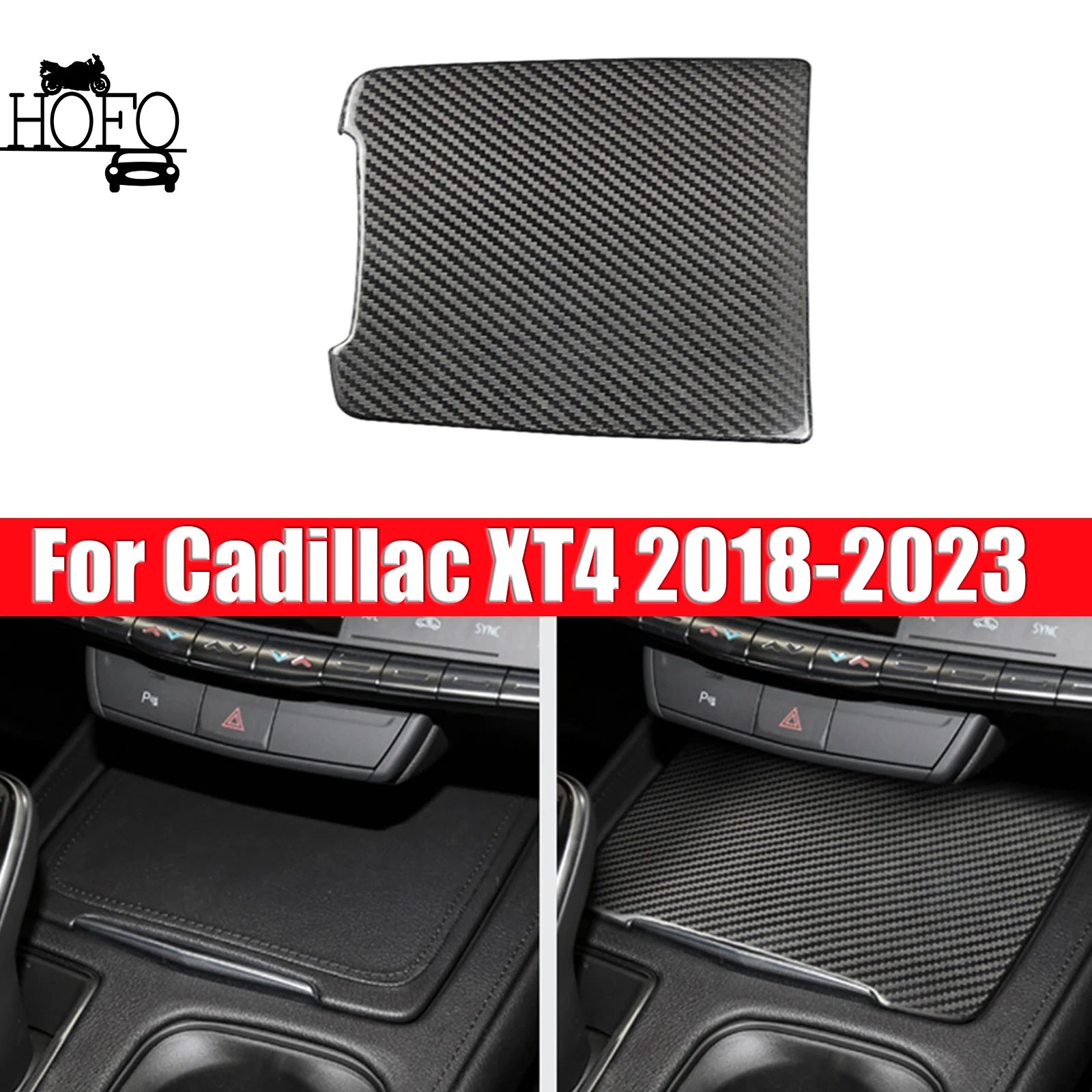 

Для Cadillac XT4 2018-2023: Крышка панели отсека для хранения и прикуривателя в консоли