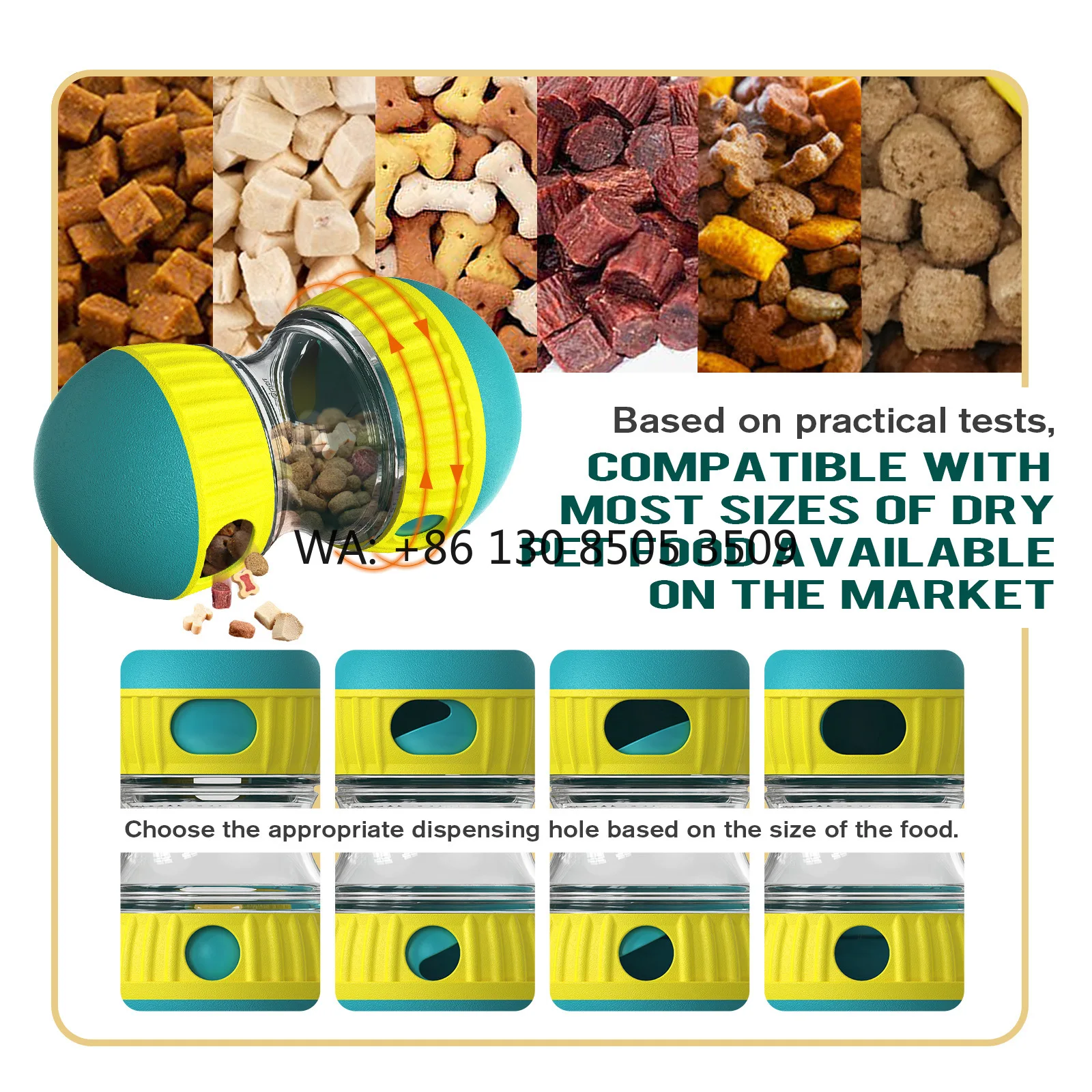 

Wholesale Fashion Pet Supplies Entertain Yourself Spinning Leaky Super Ball Slow Food Dog Toys Dog Supplies