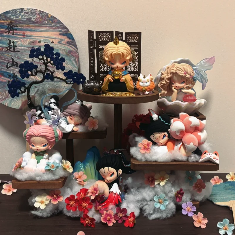 

Nami 2 Floating Mountains and Seas Series Blind Box Toys Kawaii Anime Action Figure Surprise Mystery Box Dolls Girls Gift