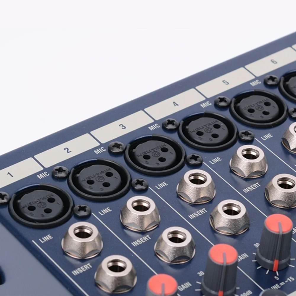 Mixer audio professionale EFX16 a 16 canali con effetti digitali Lexico per studio di performance dal vivo