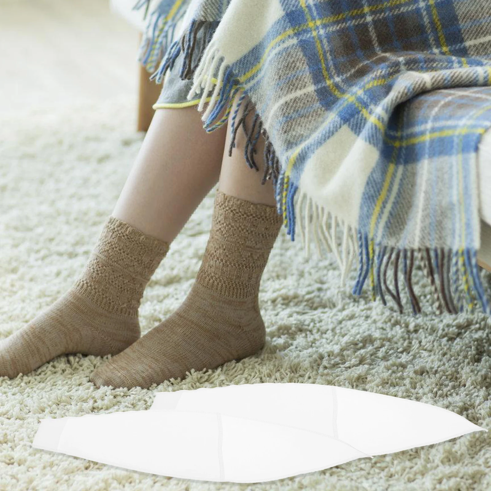 

1 Pair Sock Aid Helper Elderly Pregnant Disabled Assist Device Smooth Durable Polyester Stocking Aid -Use Portable Tool