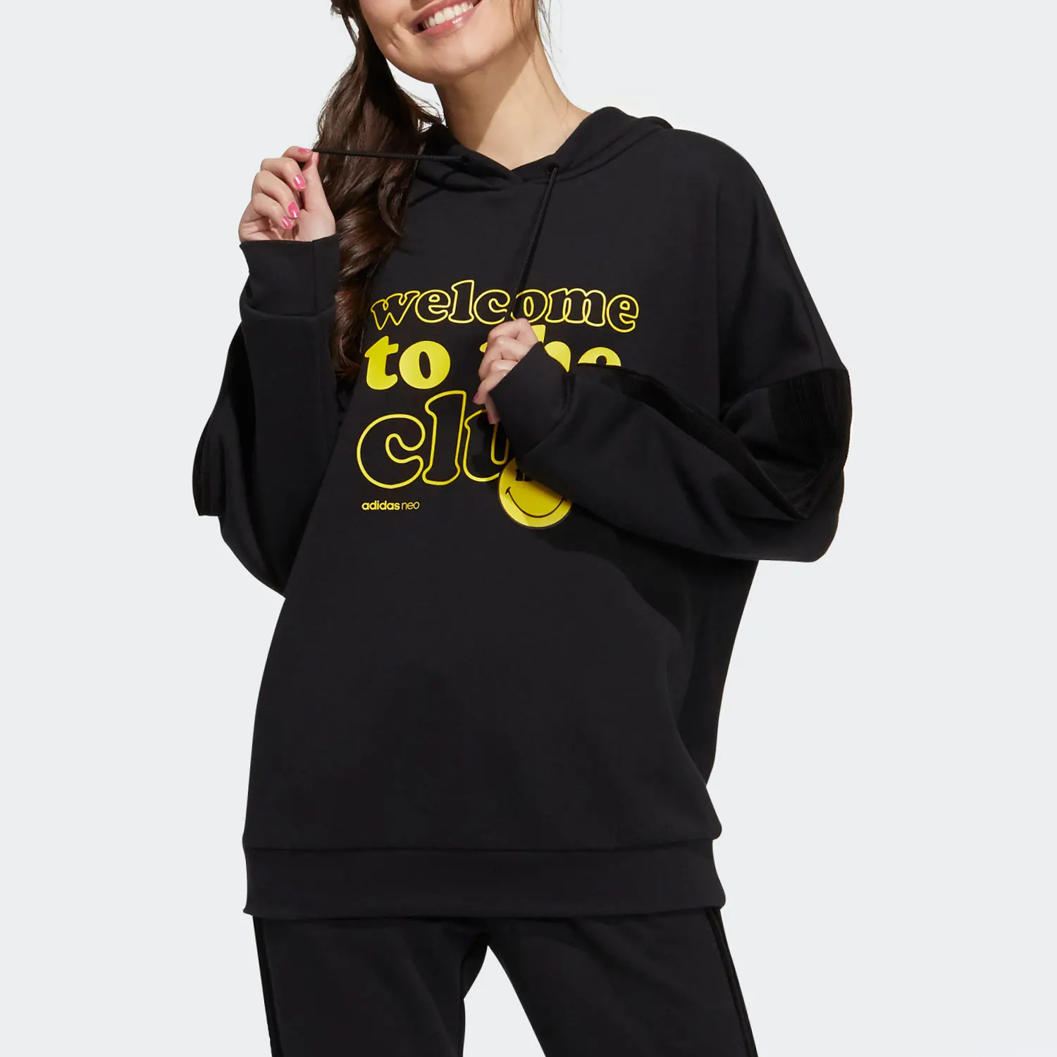 

Женская новая сезонная спортивная повседневная толстовка Adidas Neo H45539