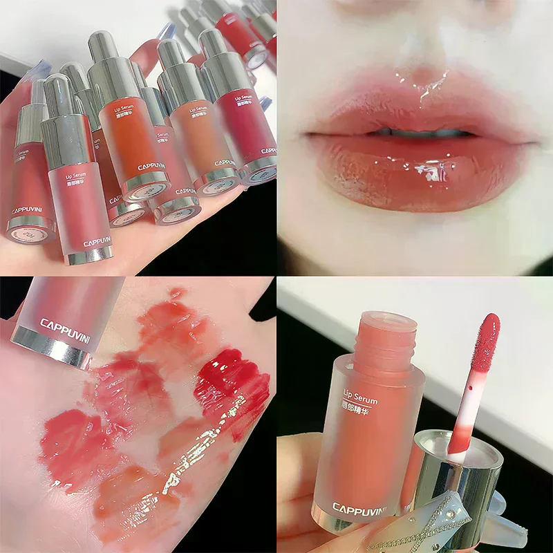 カプチーニ ベビーボトル リップグロス 保湿ミラー ノンスティッキー仕上げ グラスエフェクト リップグロス ゼリーのような唇に ライト ロングラスティング