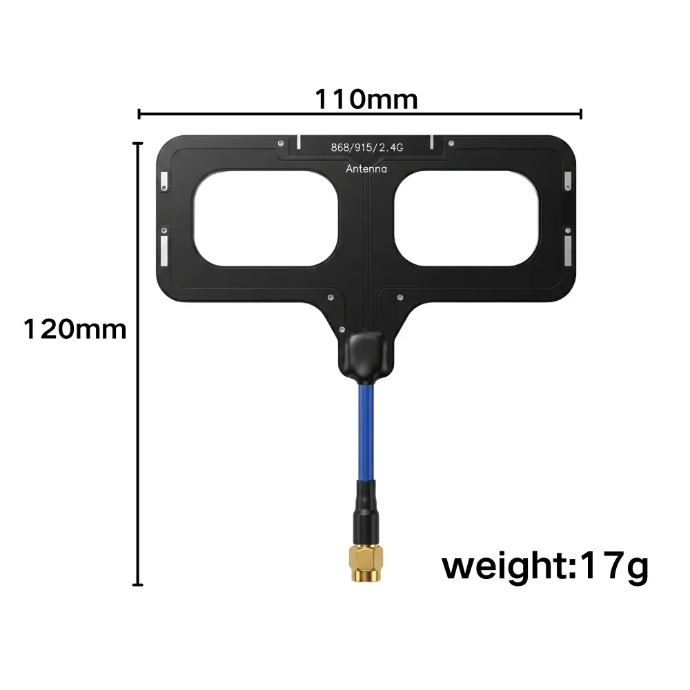 868MHz 915MHz 2,4GHz 5dBi Richtantenne SMA RP-SMA, FPV Drohnen RC Fernbedienung Reichweitenverlängerungsantenne Quadcopter Ersatzteile – Detail 3