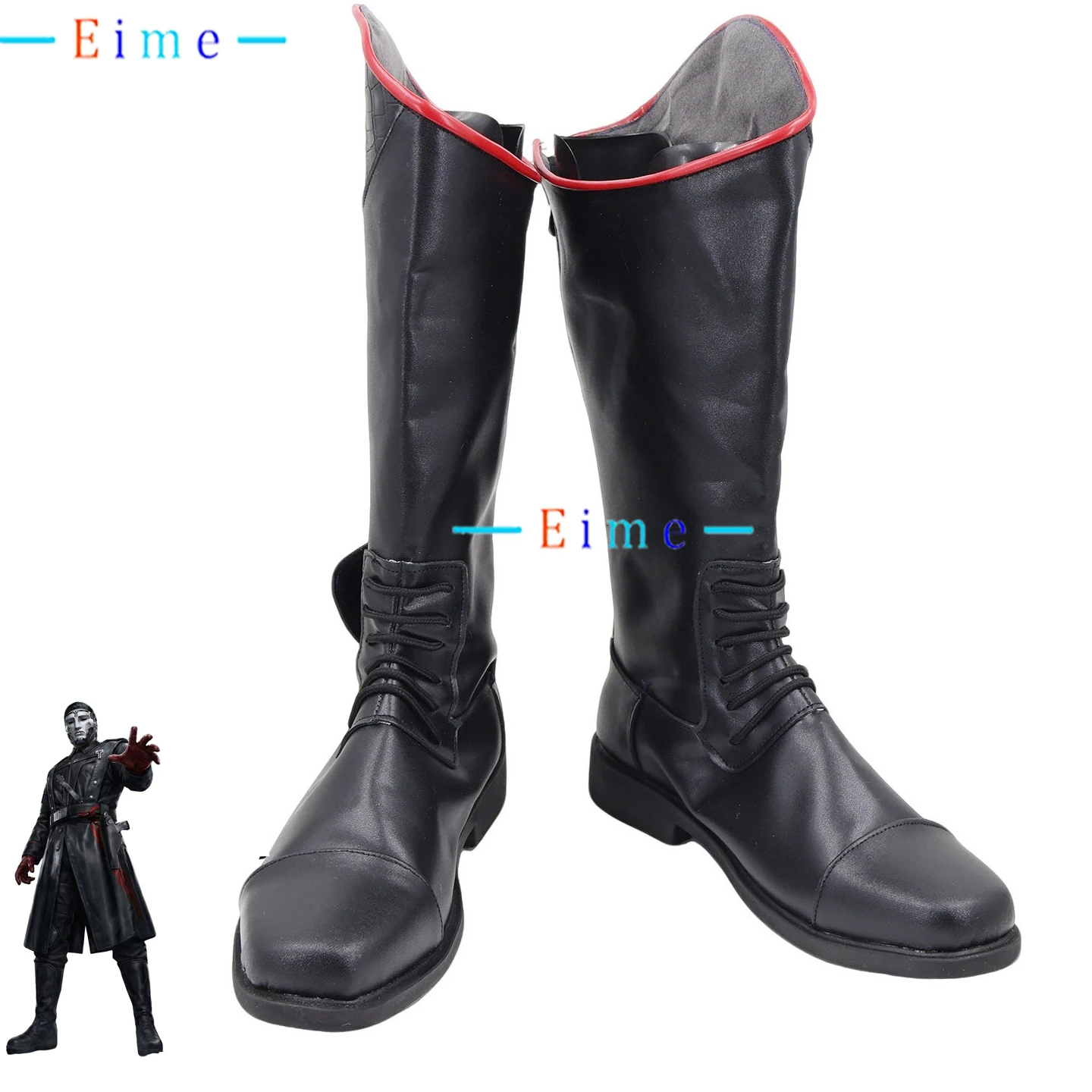 Ghroth Cosplay Shoes Delta Force Cosplay Props Anime Accessories PU Leather Shoes Halloween Carnival Boots Custom Made