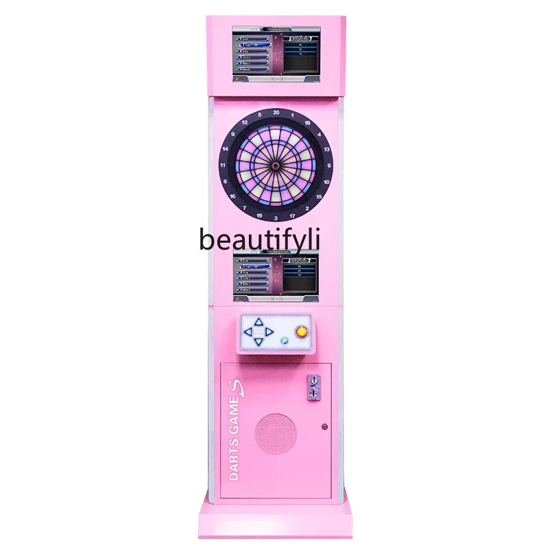 Fully automatic electronic soft networked dart machine vertical cabinet electronic dart machine