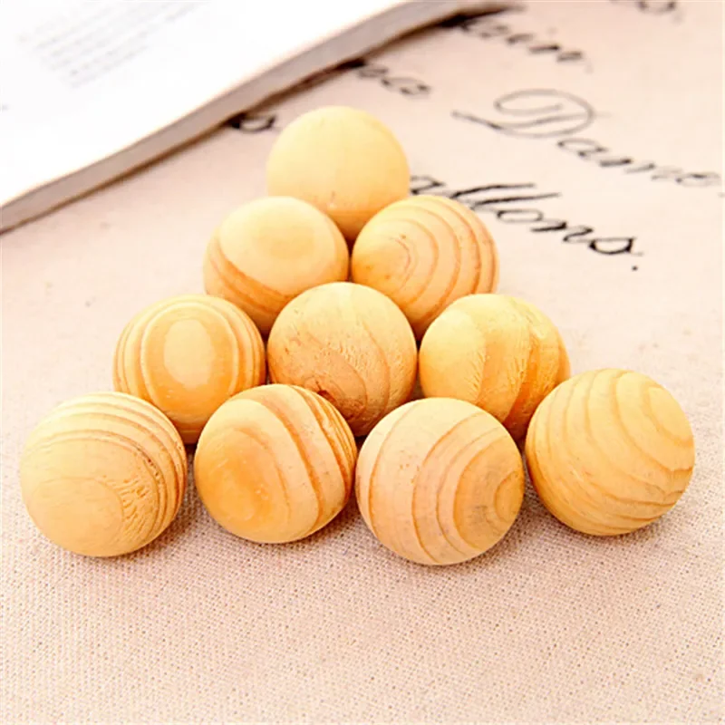 Wardrobe Clothes Drawer 5 Pcs Mildew Health Pest Control Wood Ball Moth Insect Camphor Bug Repellent Natural Cedar Wood Healthy