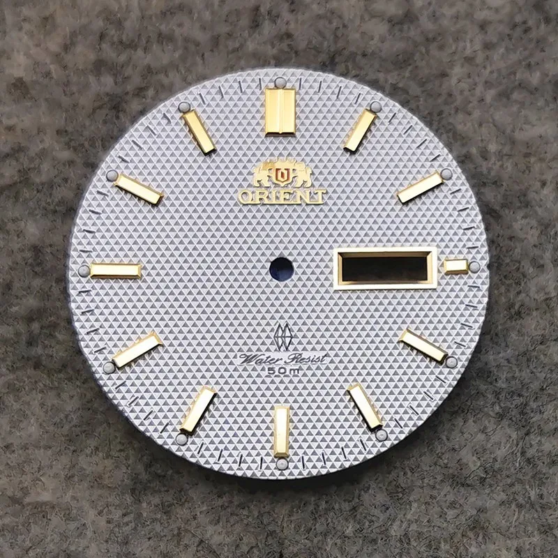 قرص ساعة 34 ملم لـ Orient 46943 46941 ملحقات تعديل ساعة الحركة أحمر أخضر أزرق