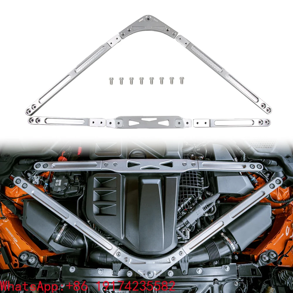 

Performance STRUT BRACE for BMW M3 G80 M4 G82 S58 Strut Tower Bar Strut Brace -Aluminum Series