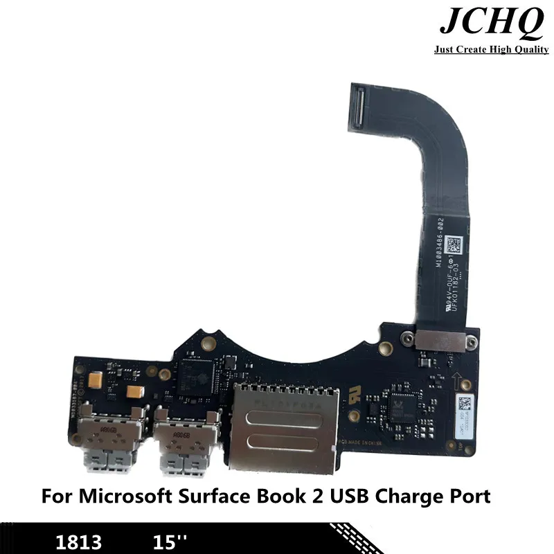 

JCHQ Original USB Charging Port Charger Dock Flex Cable For Microsoft Surface Book 2 1813 15'' Replacement Parts